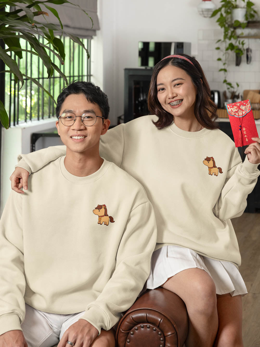 Year of the Horse - Lunar New Year Unisex Premium Sweatshirt