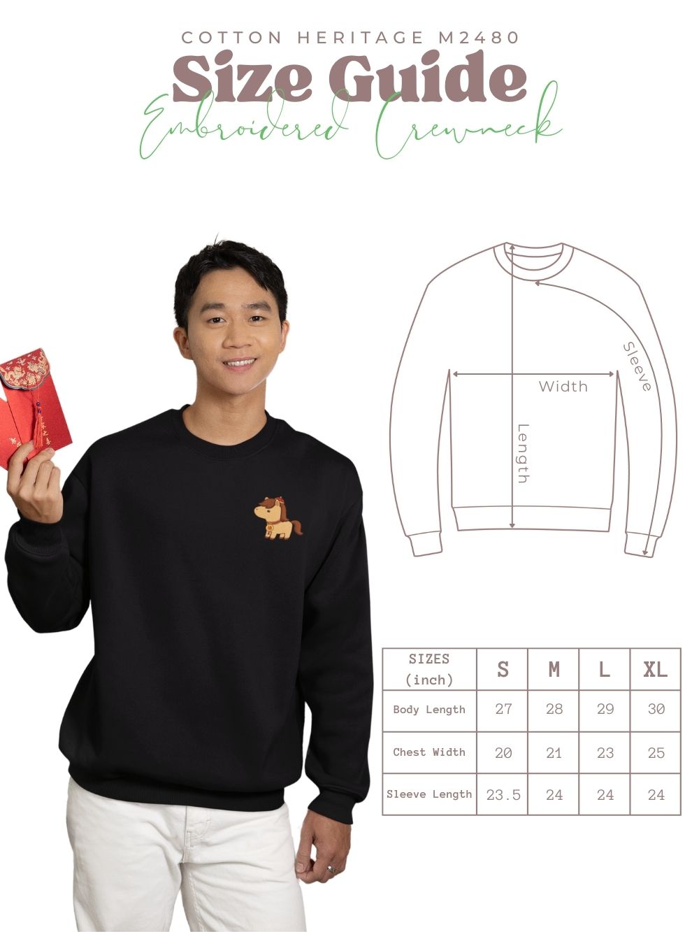 Year of the Horse - Lunar New Year Unisex Premium Sweatshirt