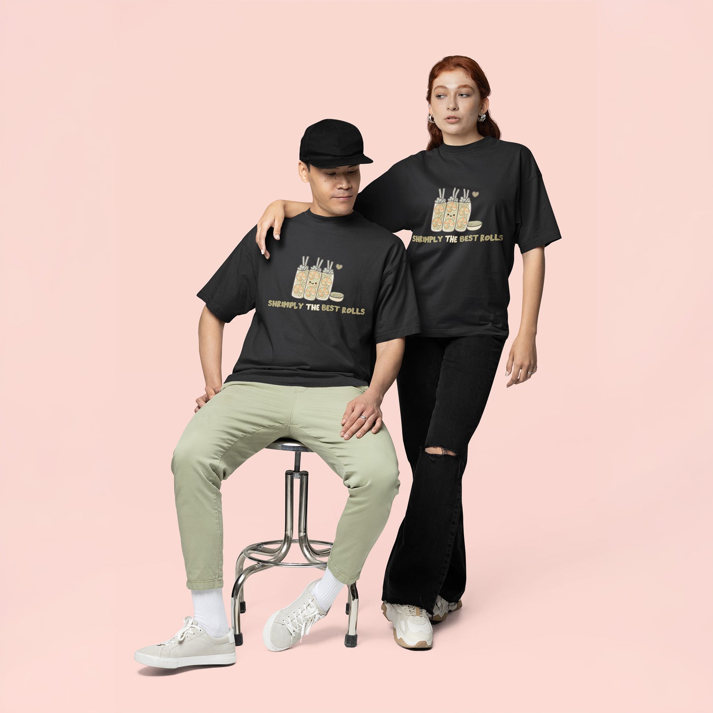Shrimply The Best Rolls Unisex T-Shirt