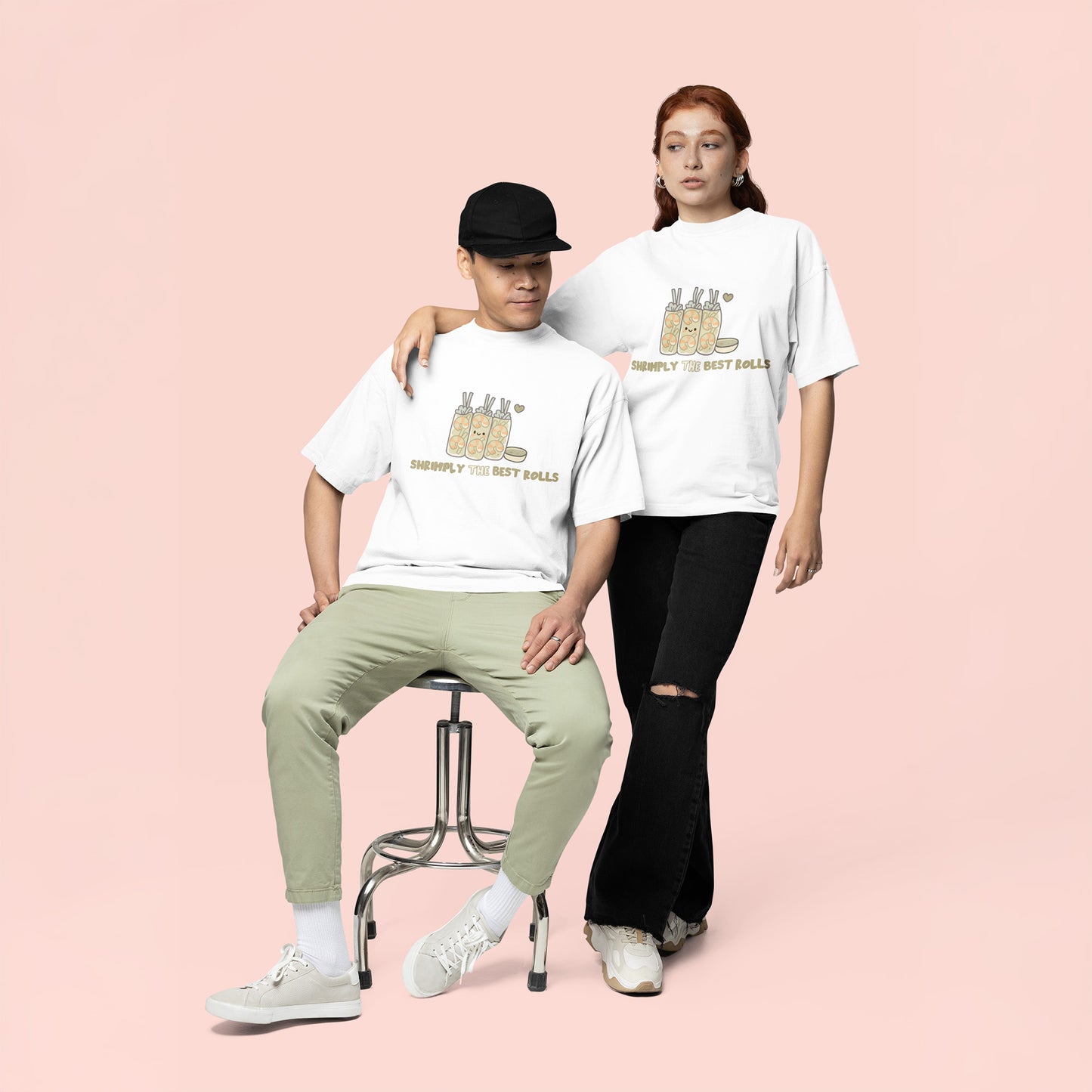 Shrimply The Best Rolls Unisex T-Shirt