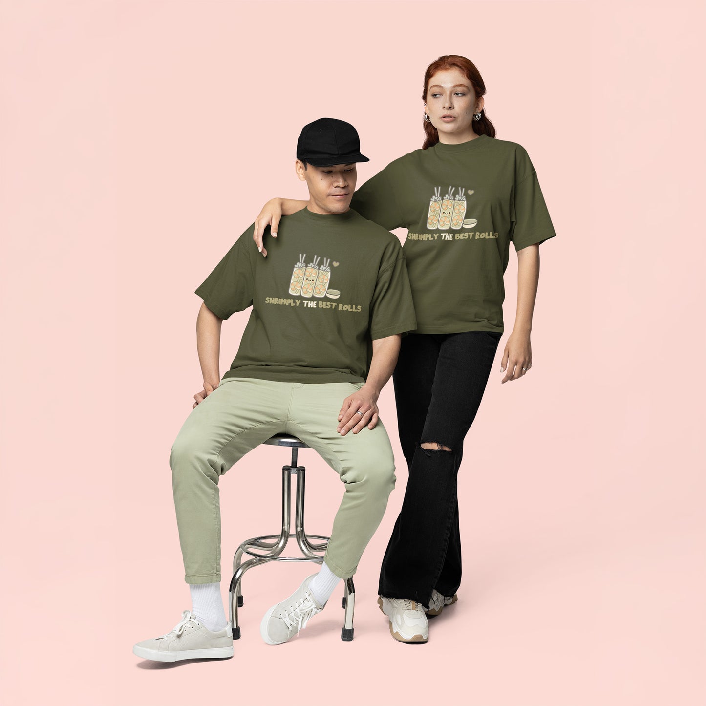 Shrimply The Best Rolls Unisex T-Shirt