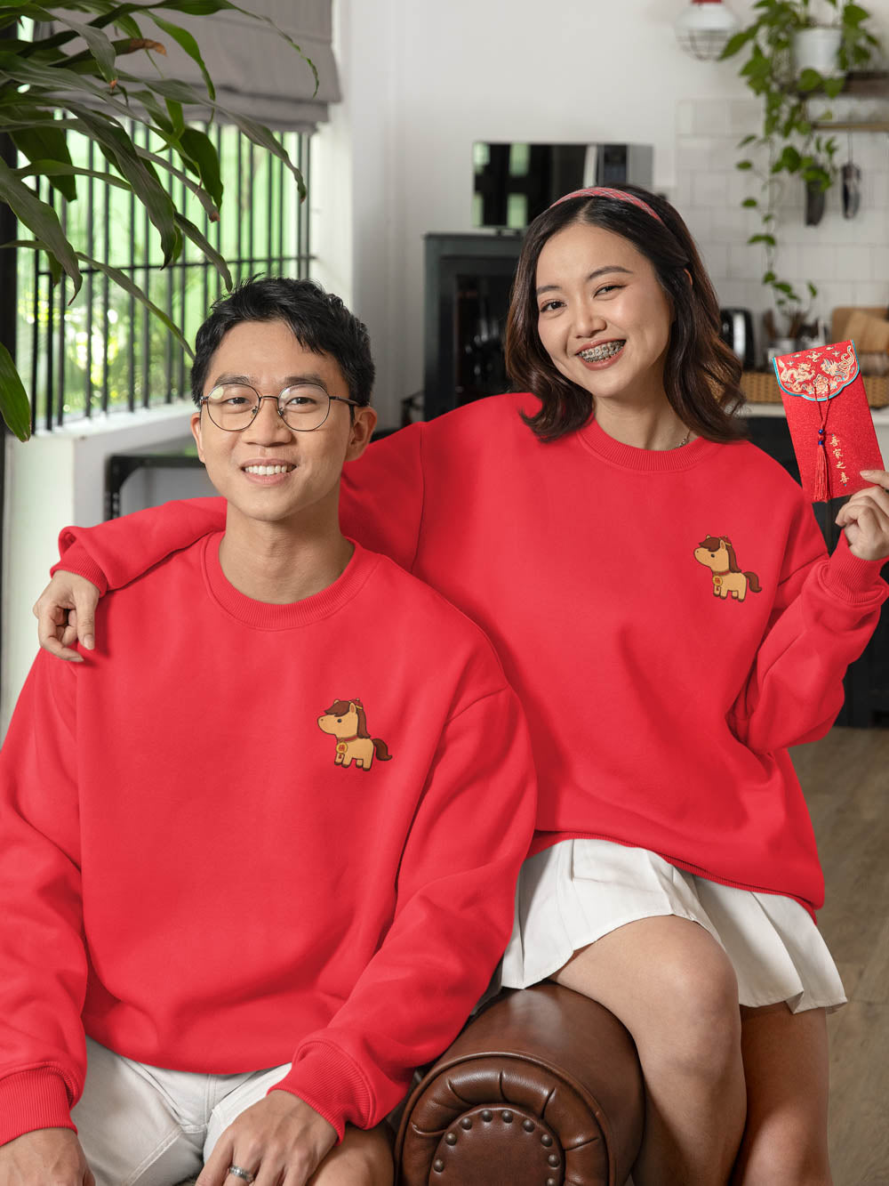 Year of the Horse - Lunar New Year Unisex Premium Sweatshirt