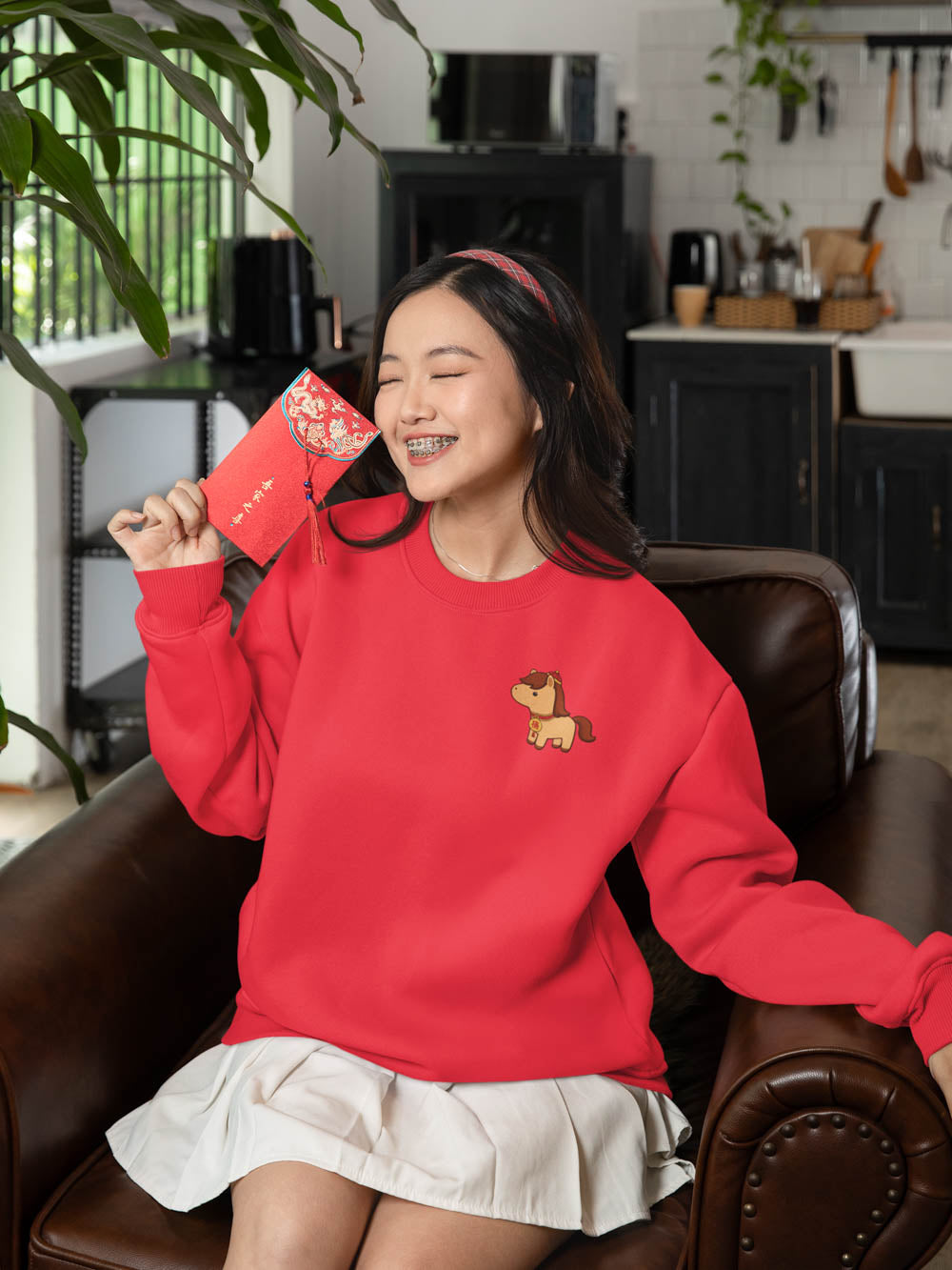 Year of the Horse - Lunar New Year Unisex Premium Sweatshirt