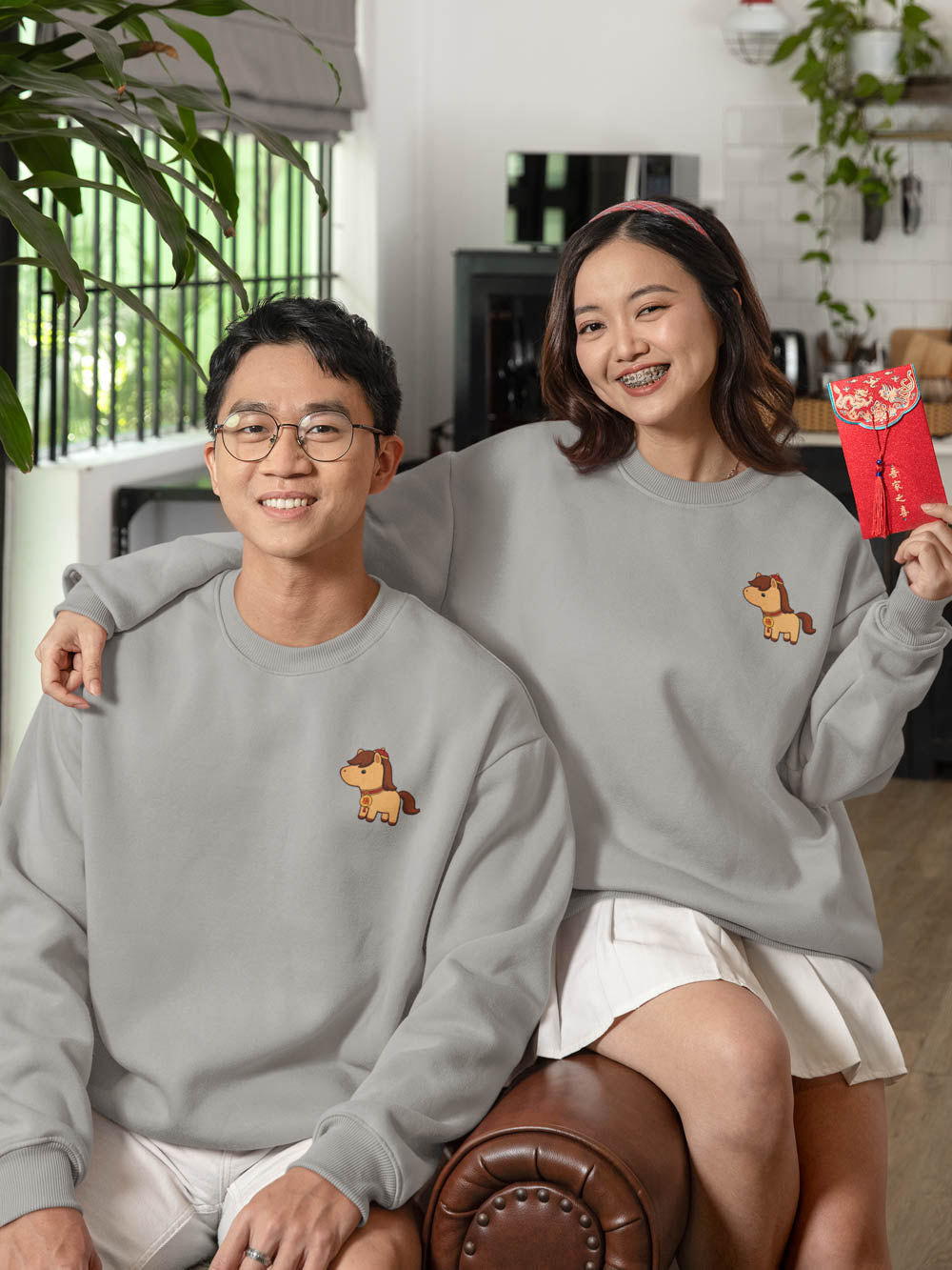 Year of the Horse - Lunar New Year Unisex Premium Sweatshirt