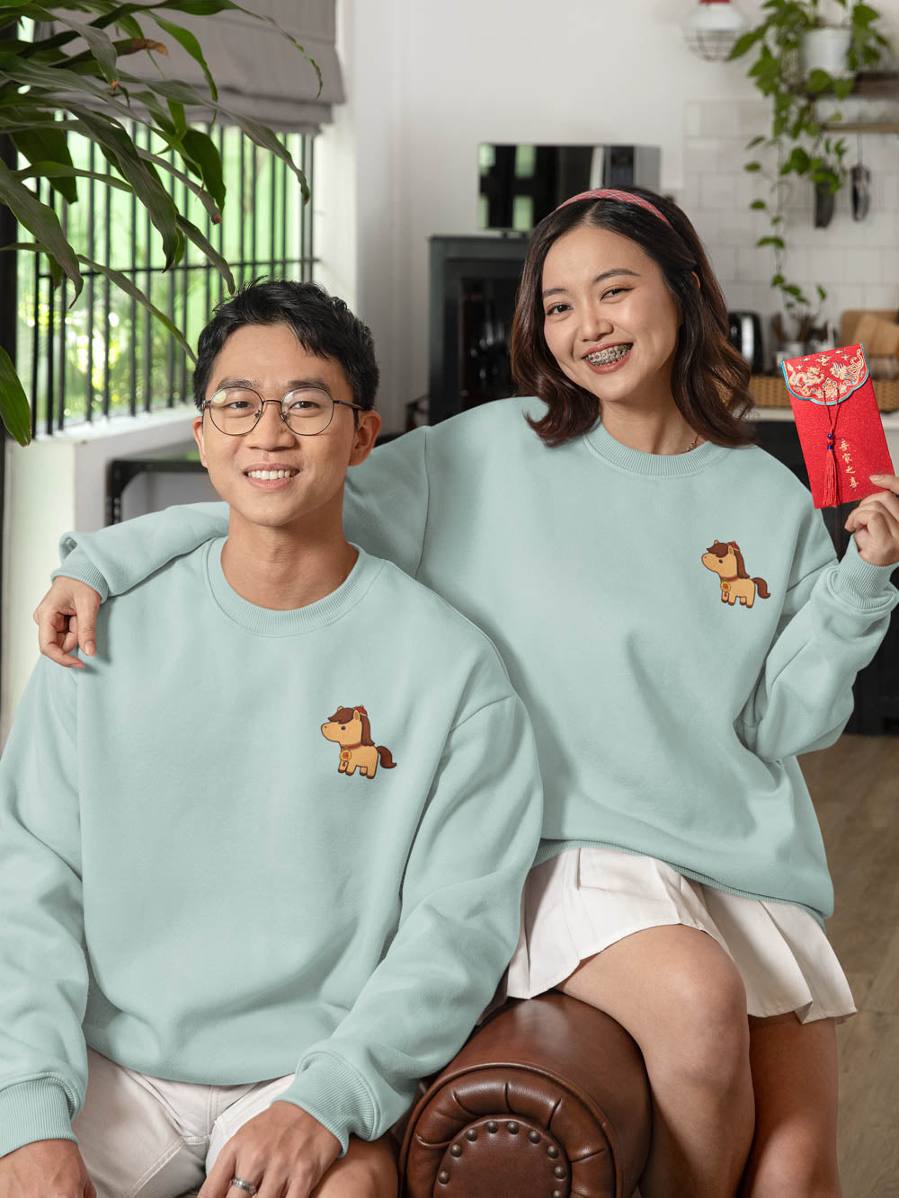 Year of the Horse - Lunar New Year Unisex Premium Sweatshirt