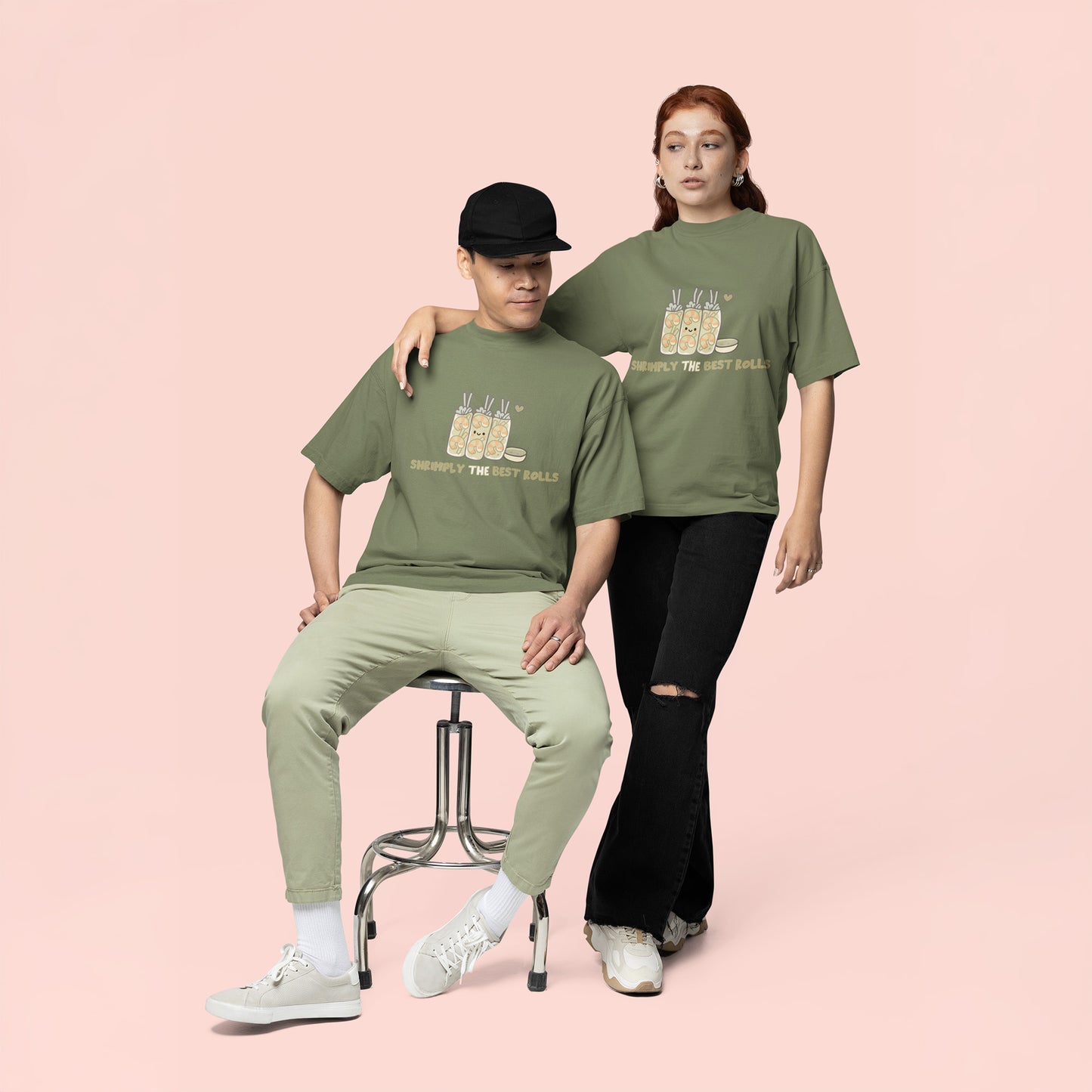 Shrimply The Best Rolls Unisex T-Shirt