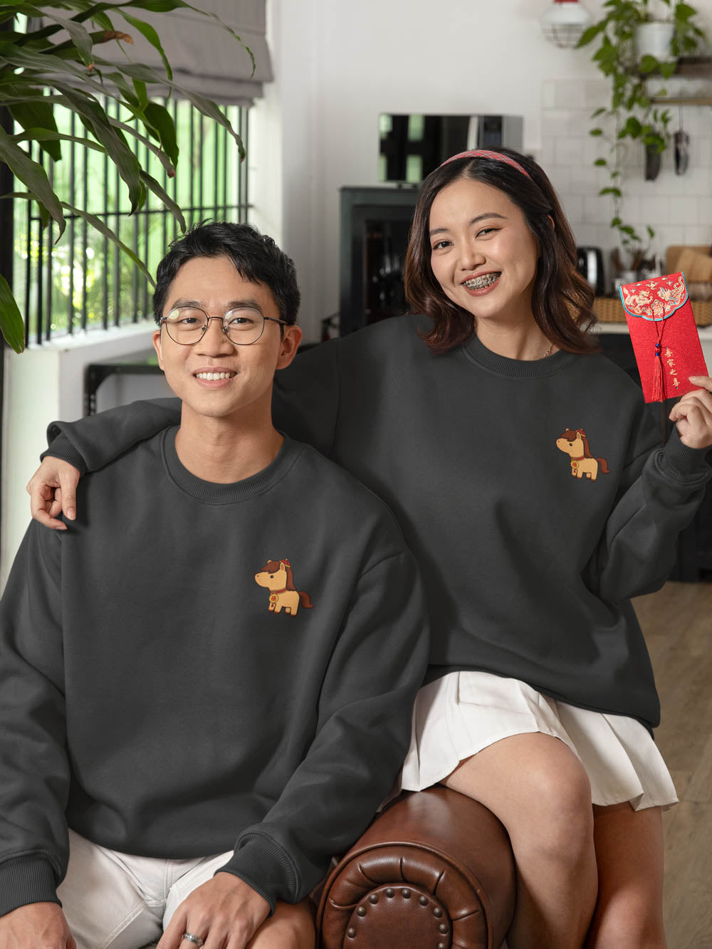 Year of the Horse - Lunar New Year Unisex Premium Sweatshirt