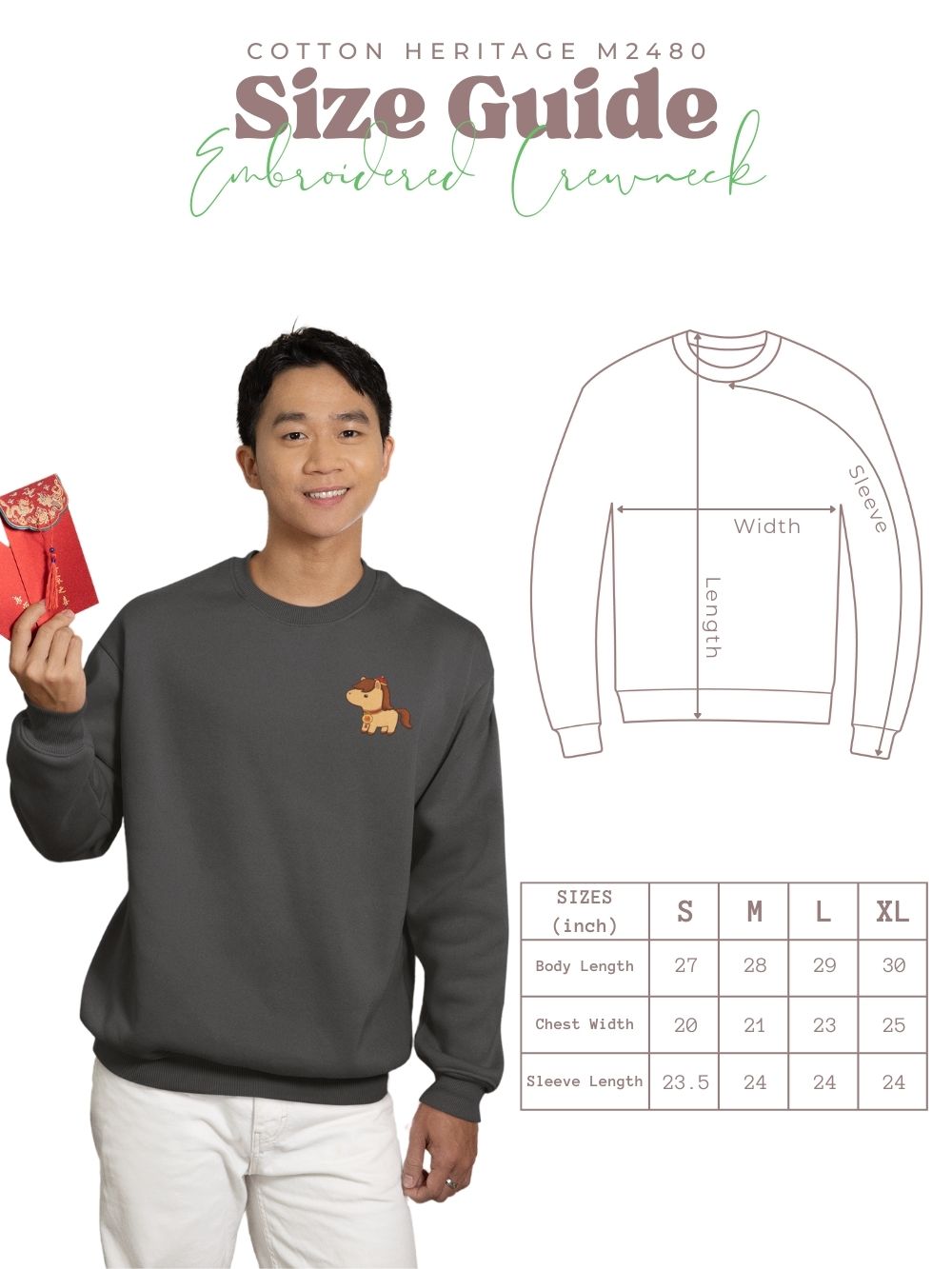 Year of the Horse - Lunar New Year Unisex Premium Sweatshirt